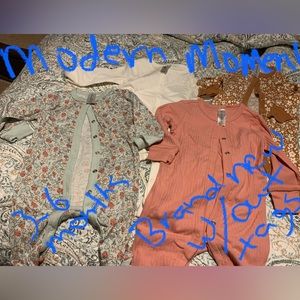 Modern Moments by Gerber, 3-6 Months, Brand New, Without Tags, 1 used-white